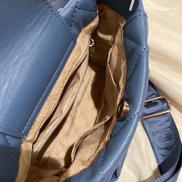 NWT Steve Madden (BBABI) Satchel Crossbody Bag w/Air Pod Case - Picture 5 of 9